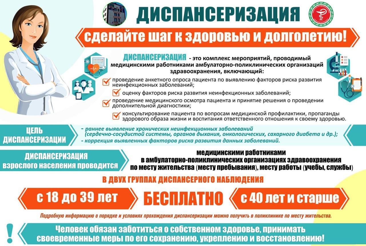 Пройдите диспансеризацию.